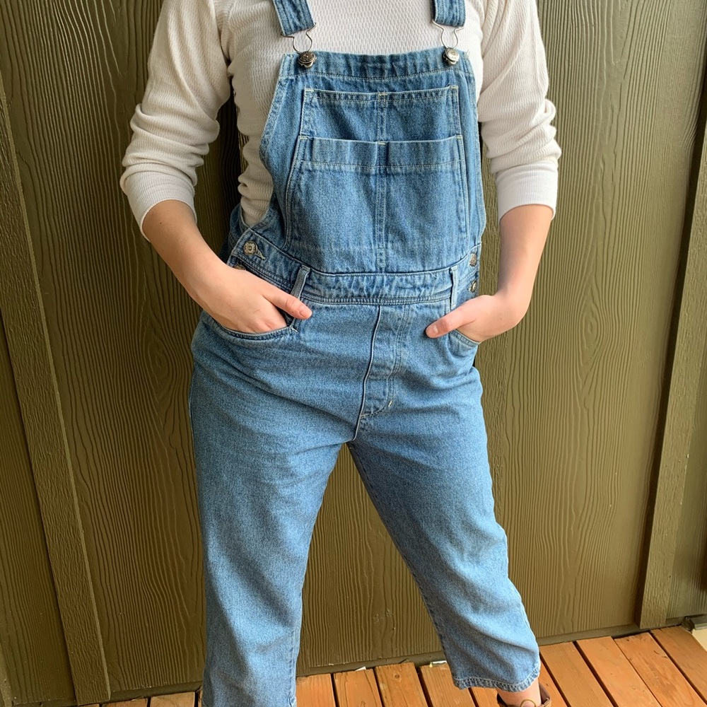 Cherokee Quality Washed Denim Overalls